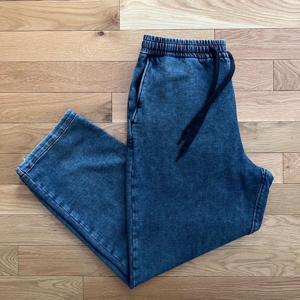 rag & bone Men's rb Miramar Denim Printed Sweatpants